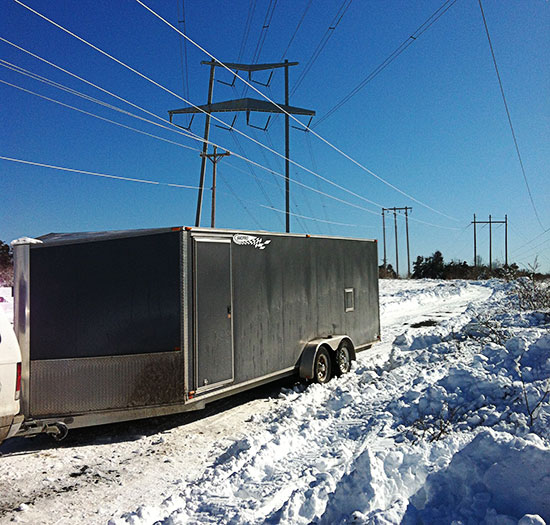 Snowmobilers assist help with power restoration