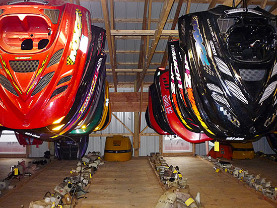 Snowmobile salvage and parts