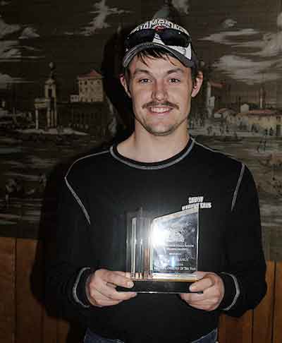Jim LaFrance Savoy Kanary Kats, snowmobile trail groomer operator of the year