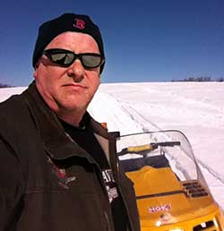 Brad Rand, snowmobile volunteer
