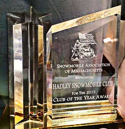 2015 snowmobile club of the year award