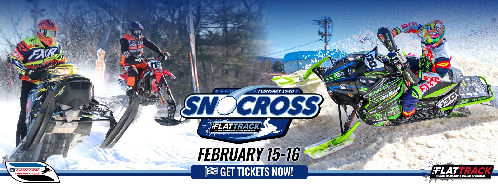 Snocross at The Flat Track